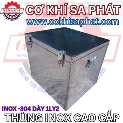 THÙNG INOX ĐỰNG CHỨNG TỪ