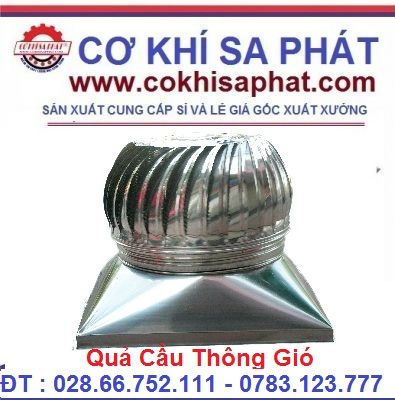 QUẢ CẦU THÔNG GIÓ INOX-304