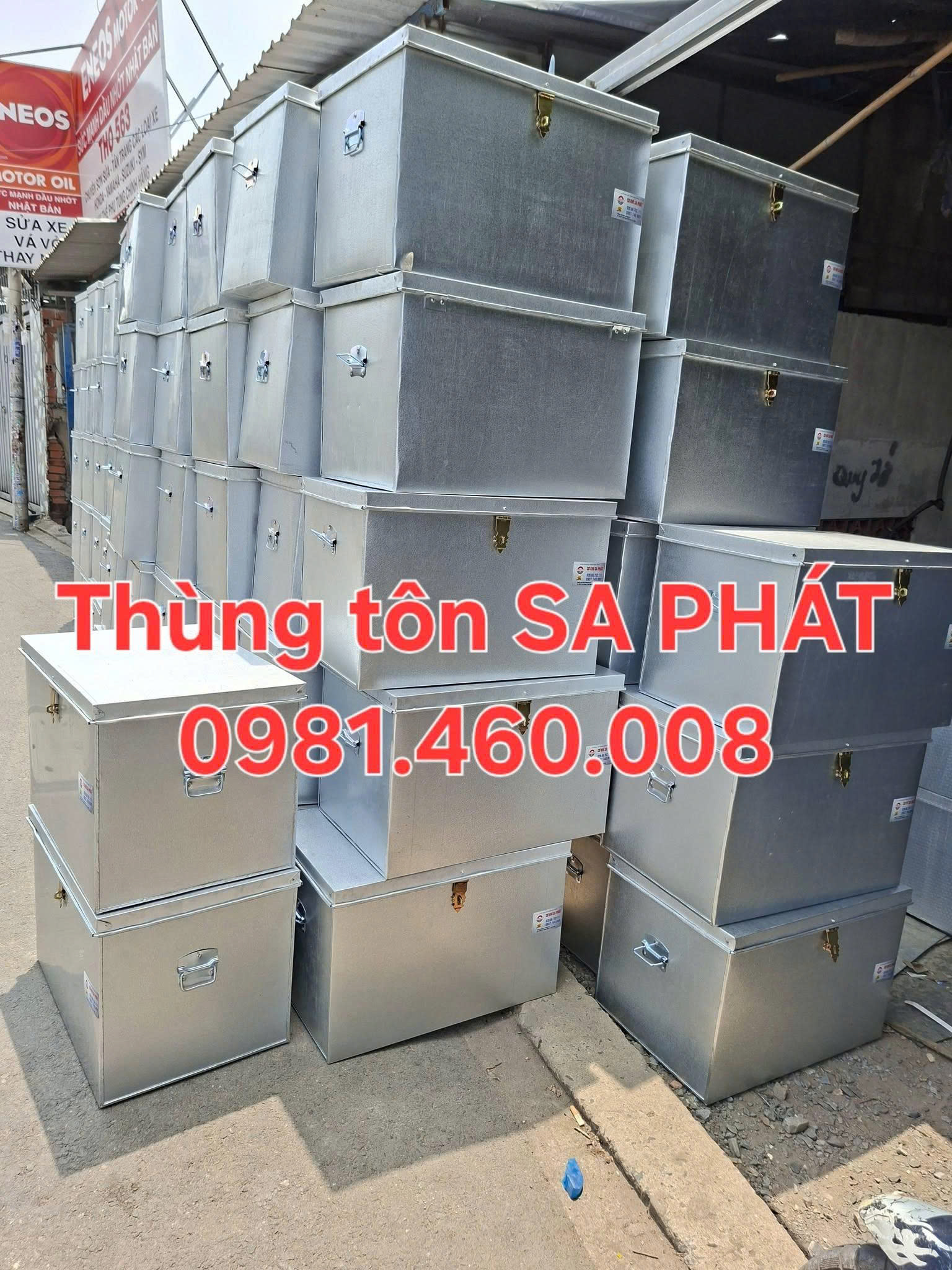 thùng tôn đựng hồ sơ chống cháy