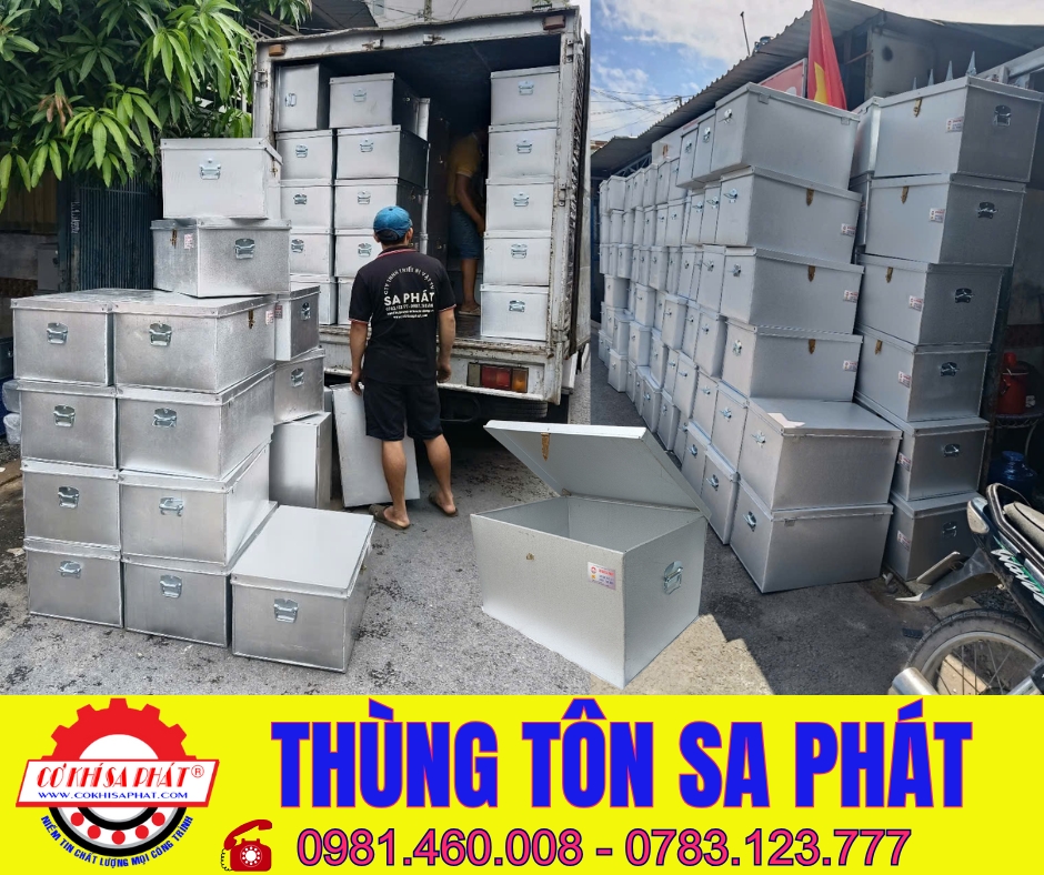 thùng tôn sa phát