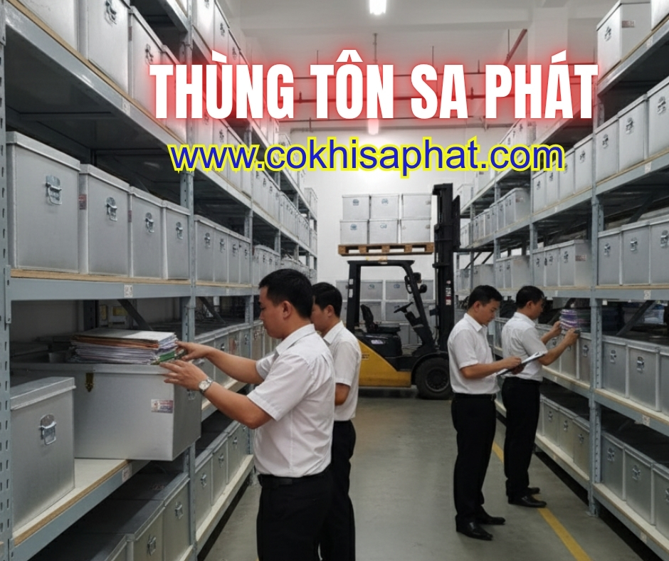 thùng tôn sa phát phục vụ doanh nghiệp